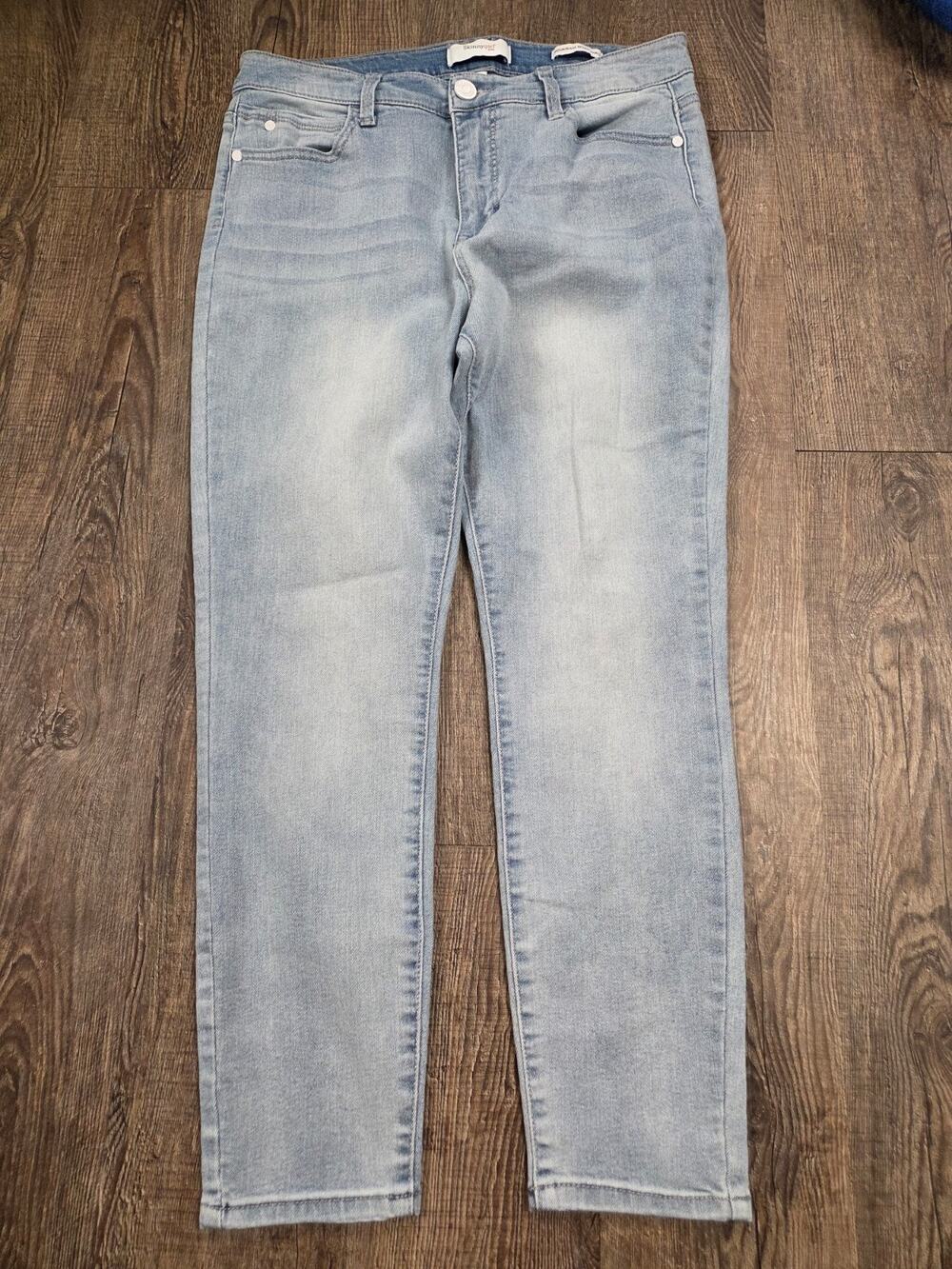 Skinnygirl Hourglass Skinny Ankle Jeans Light Wash Women's 31P/ 12P